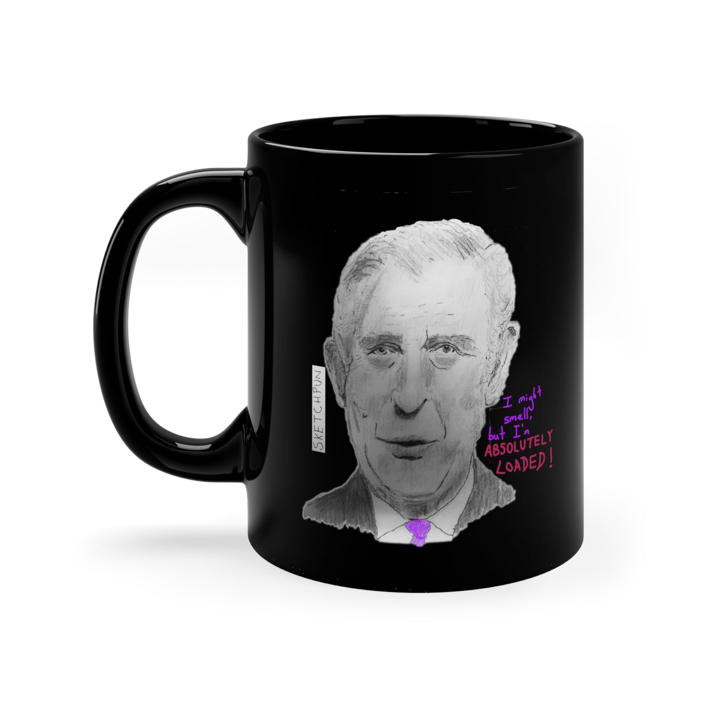 Stinking rich 11oz Black Mug