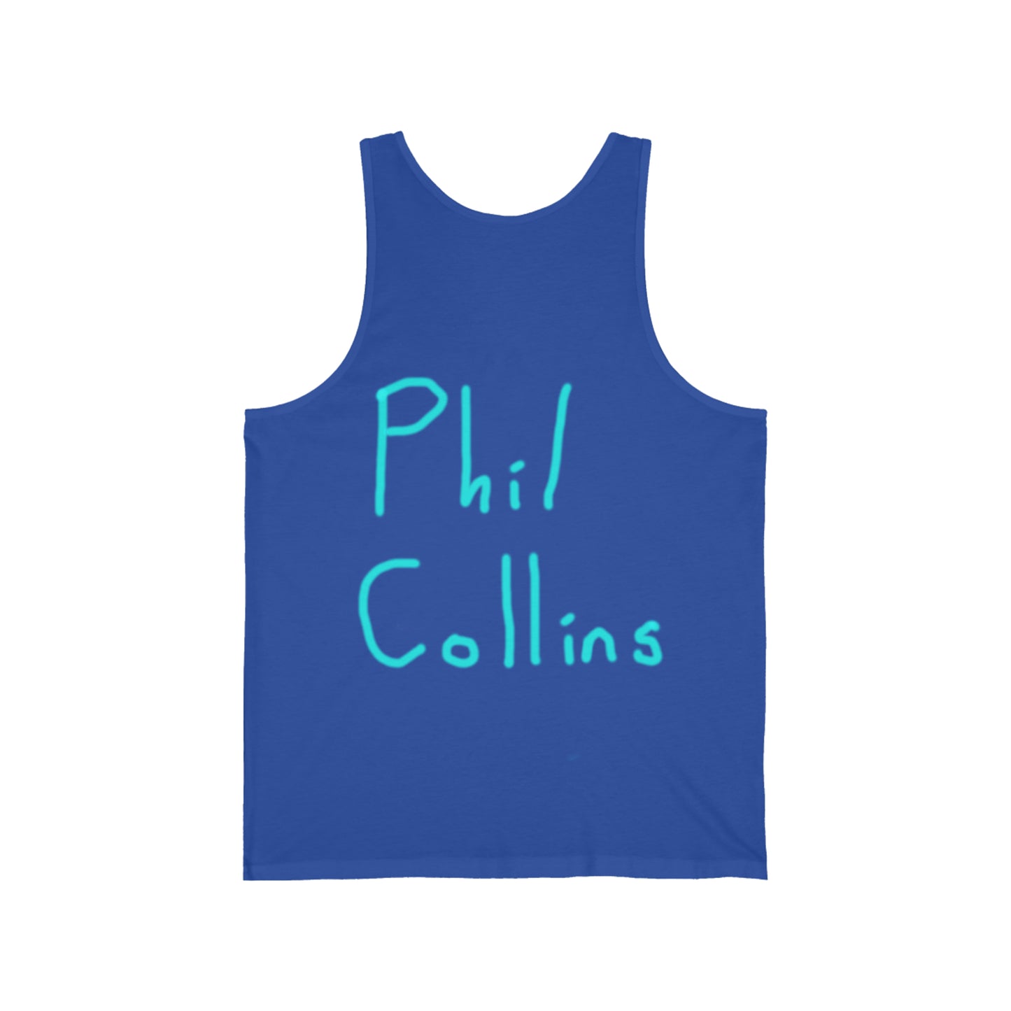Phil Collins unisex jersey tank