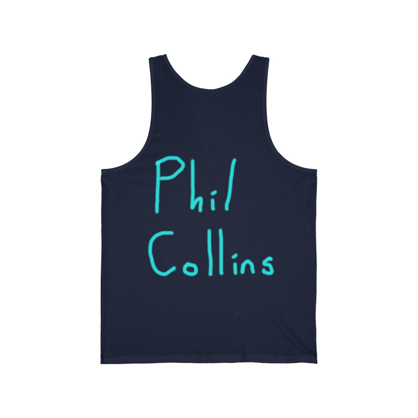 Phil Collins unisex jersey tank