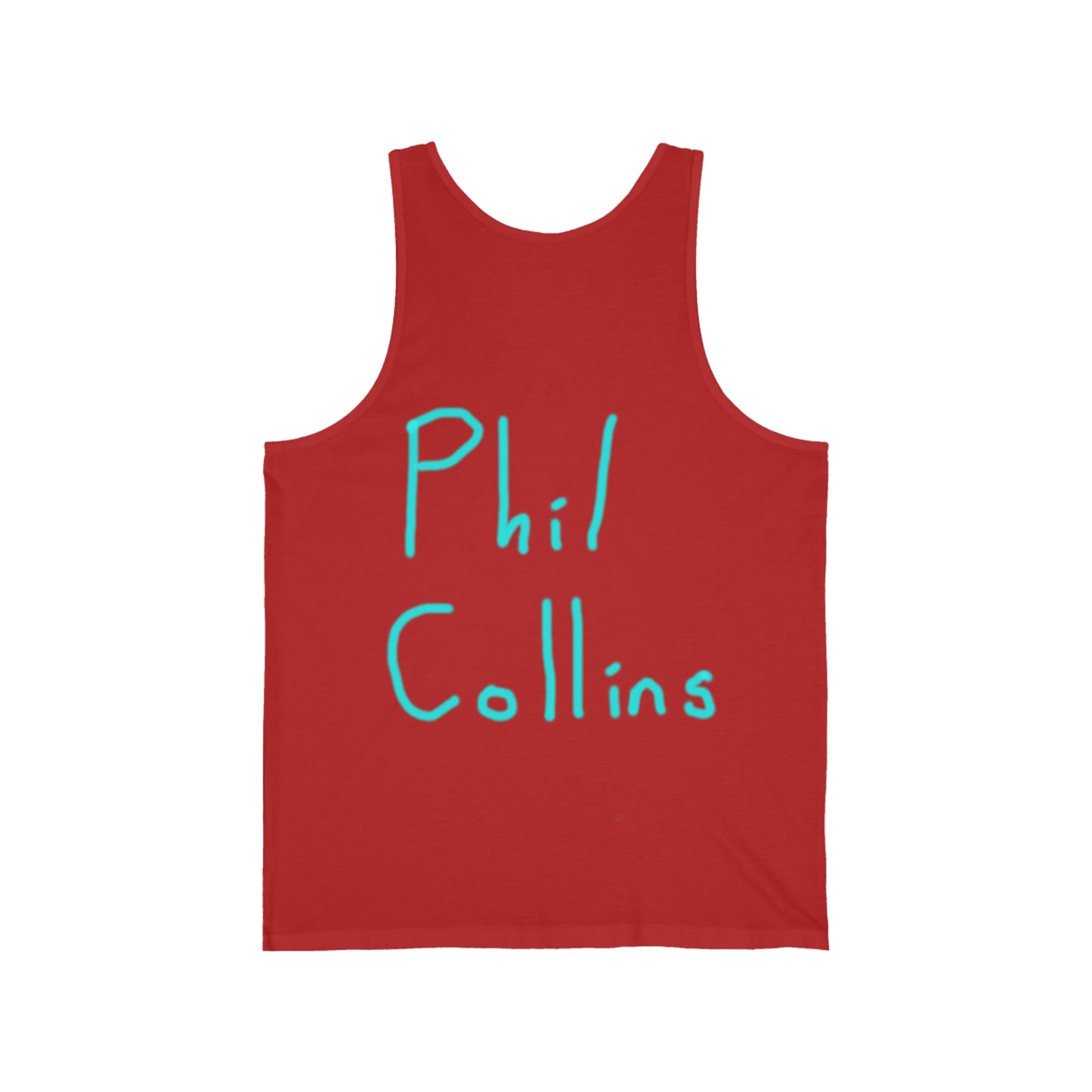 Phil Collins unisex jersey tank