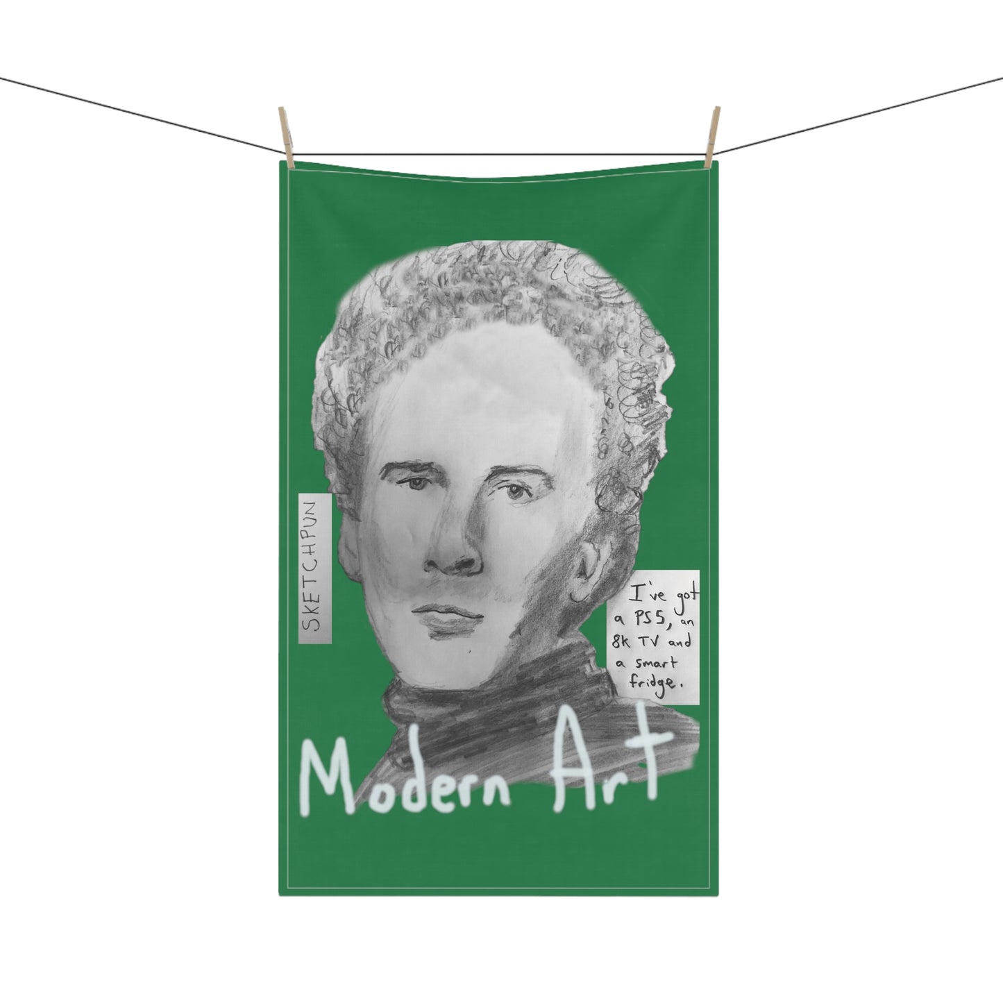 Modern Art Kitchen Towel