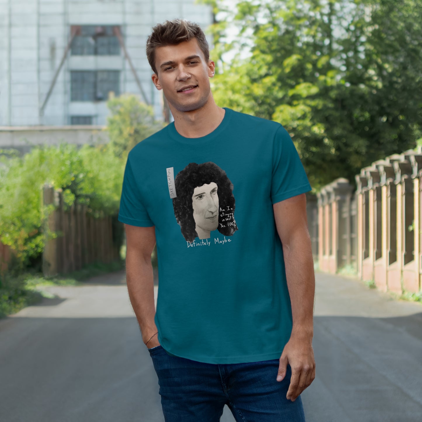 Definitely Maybe jersey T-shirt