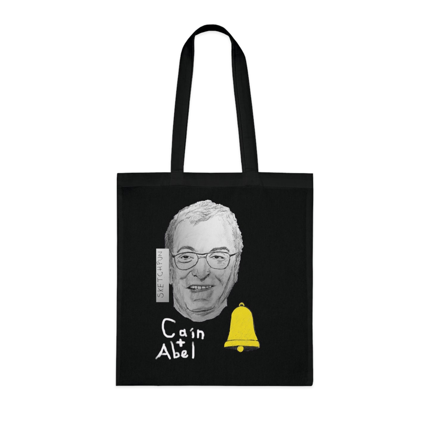 Cain and Abel cotton bag