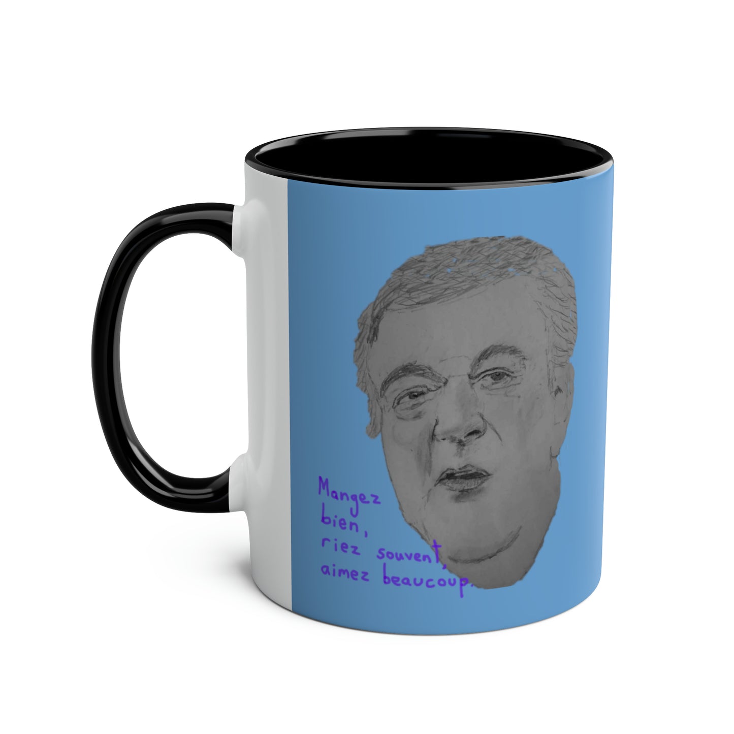 French Fry Two-Tone Coffee Mugs, 11oz
