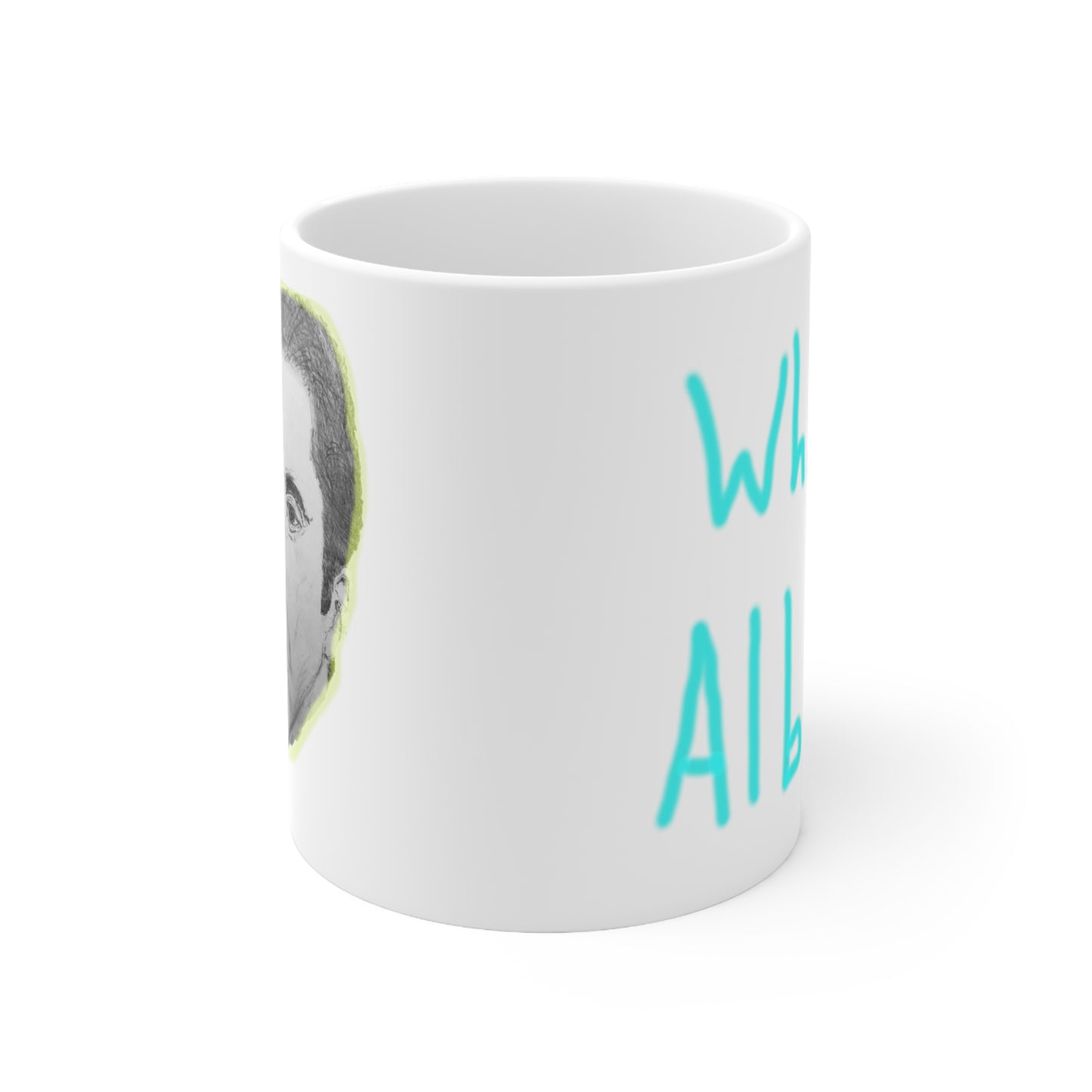 White album cups, 11oz, 15oz